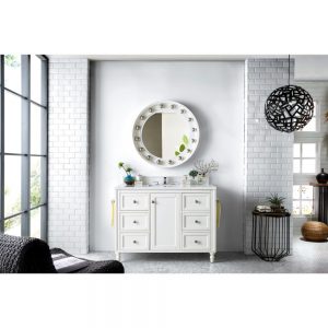 Copper Cove Encore 48 Inch Bathroom Vanity in Bright White