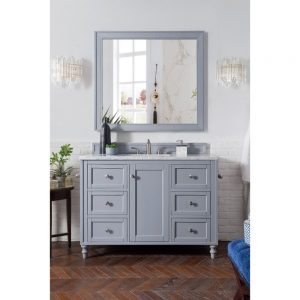 Copper Cove Encore 48 Inch Bathroom Vanity in Silver Gray