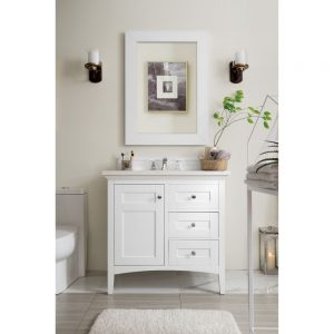 Palisades 36 inch Bathroom Vanity in Bright White