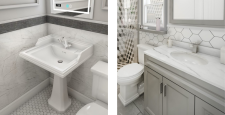square bathroom sinks