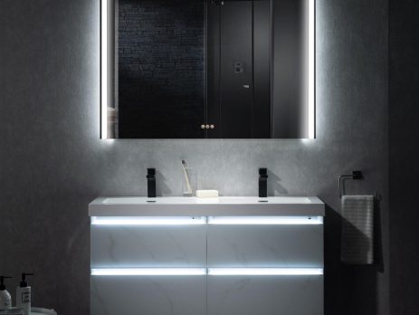 Jena 48" Double Wall Mount Vanity with LED lights