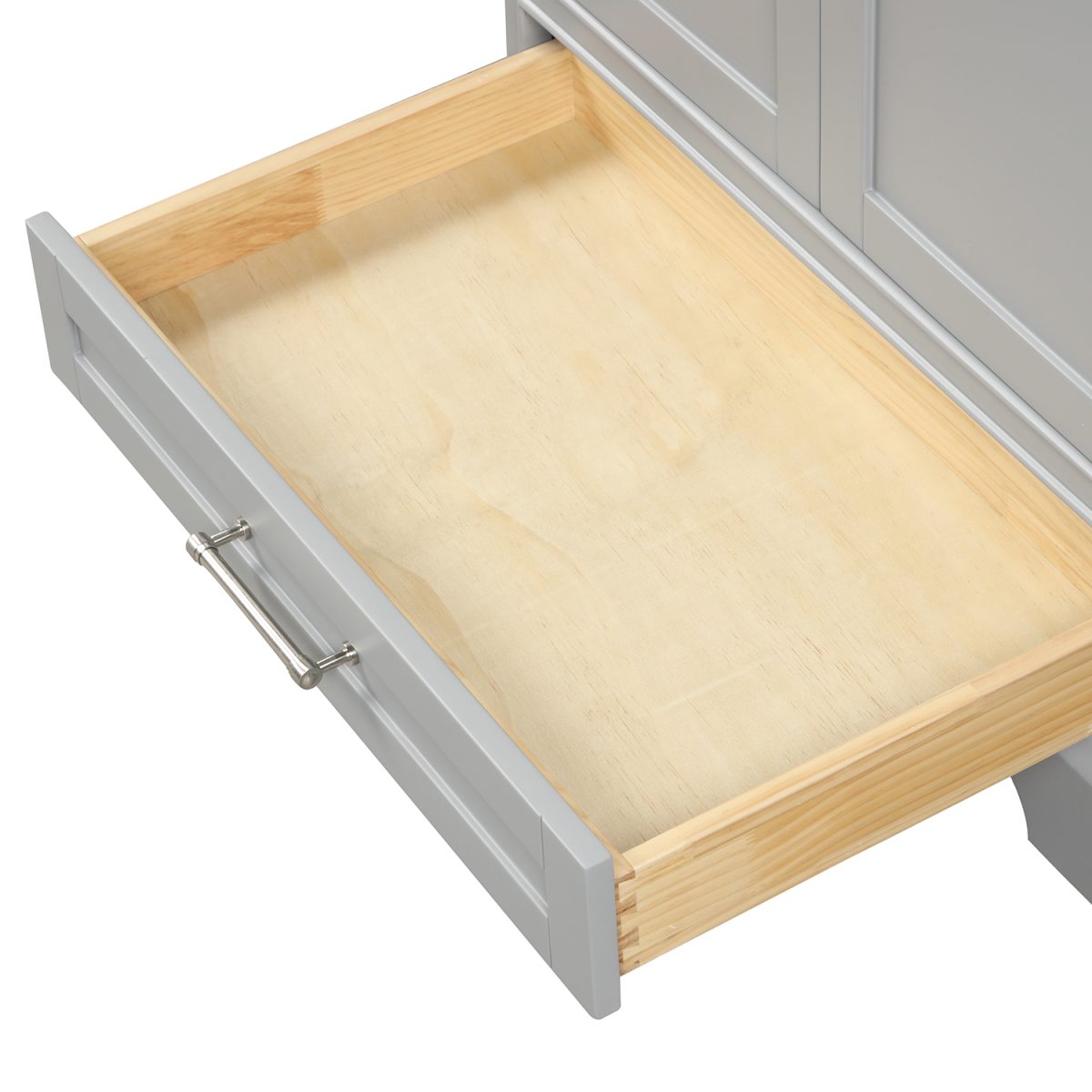 Copenhagen 30 inch Bathroom Vanity Cabinet In Metal Gray - No Top