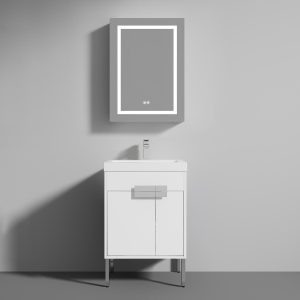 Bari 24 inch Modern Bathroom Vanity With Sink