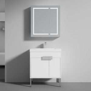 Bari 30 inch Modern Bathroom Vanity With Sink