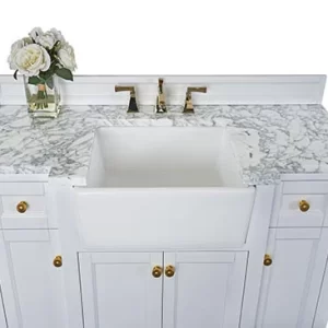 Adeline 48 in. Bath Vanity Set in White