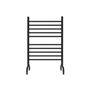 Solo 24" Freestanding Towel Warmer in Matte Black
