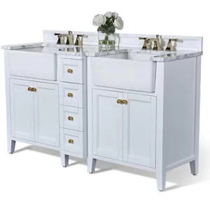 Adeline 48 in. Bath Vanity Set in White