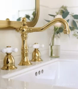 brass fixtures