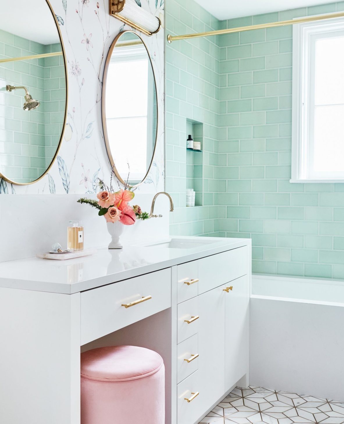 bathroom color scheme