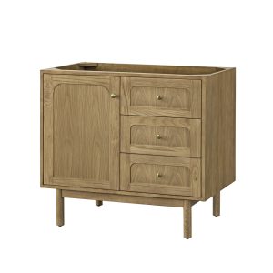 Laurent 36" Bathroom Vanity In Light Natural Oak