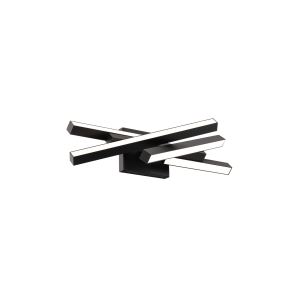 Parallax Bathroom Vanity Sconce 20" in Black