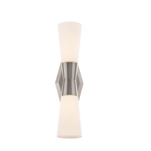Locke Bathroom Vanity Sconce 18" in Brushed Nickel