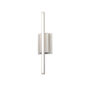 Parallax Bathroom Vanity Sconce 18" in Brushed Nickel