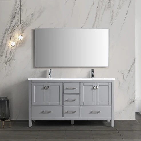 Transitional Bathroom Vanities