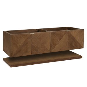 Marcello 72" Single Vanity Cabinet in Chestnut