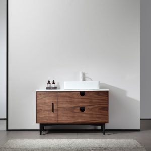 Portree 48 inch Bathroom Vanity With Vessel Sink