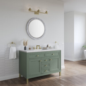 Chicago 48" Single Vanity, Smokey Celadon
